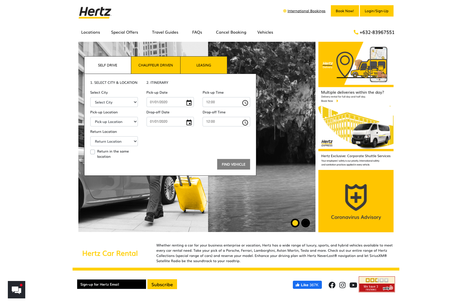 Hertz Philippines – Lime Digital Ph